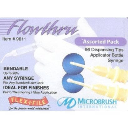 CUH - Flex-I-File Flowthru Assorted Pack in a plastic case (D)