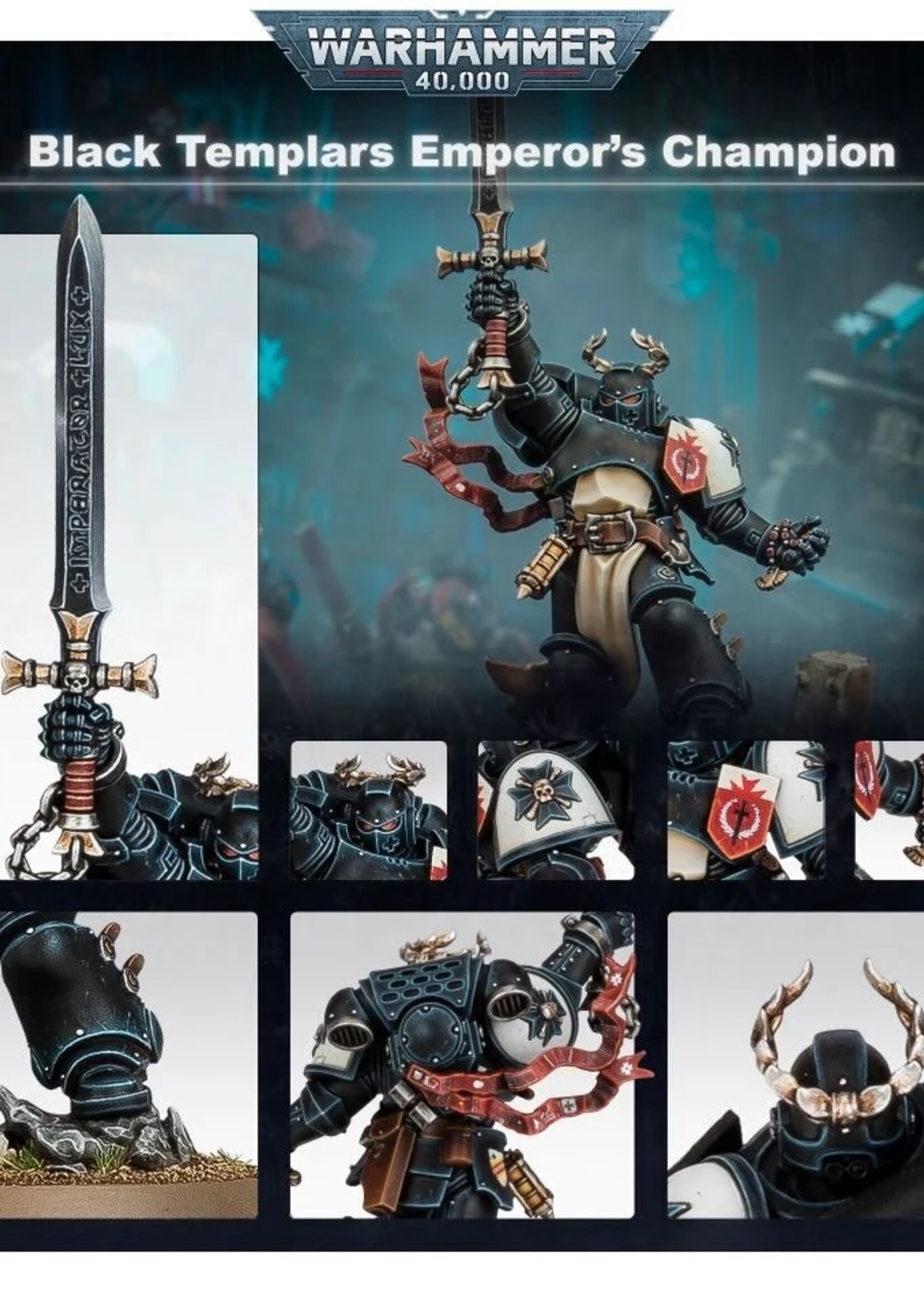 The Emperor's Champion is now in a Warhammer 40,000 video game