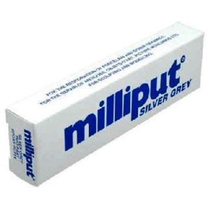 MILLIPUT (MIL) 96332 MILLIPUT Epoxy Putty 4 OZ REGULAR SILVER GRAY
