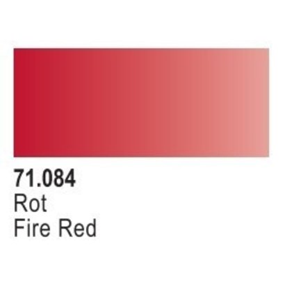 VLJ-VALLEJO ACRYLIC PAINTS 71084 - FIRE RED 17ML