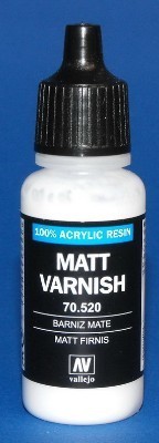 Vallejo Paints (VLJ) 70520 MATT VARNISH 17ML - M R S Hobby Shop