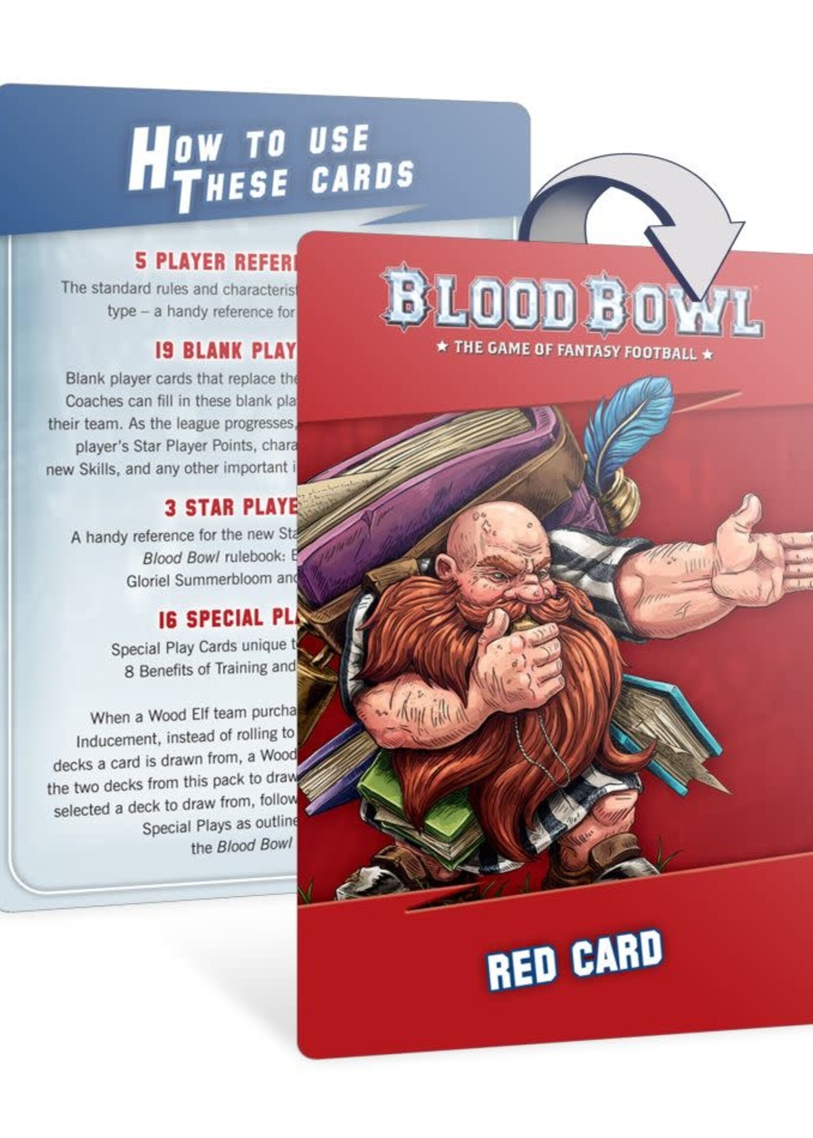 Games Workshop (GW) 200-70 BLOOD BOWL: WOOD ELVES CARD PACK