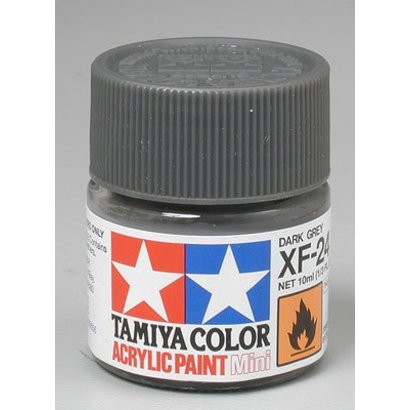 TAM - Tamiya 865- 81724 Acrylic Mini XF24 Dark Gray 1/3 oz