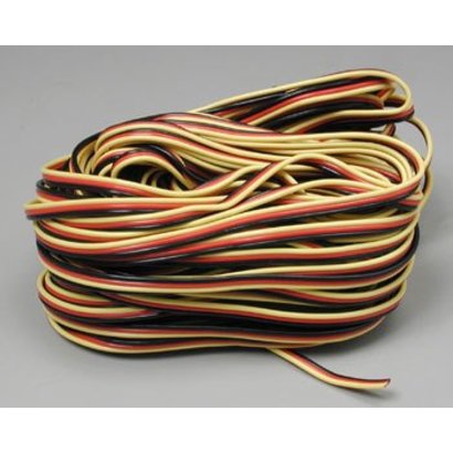 HRC-Hitec 59411 Servo Wire 50' 3 Color