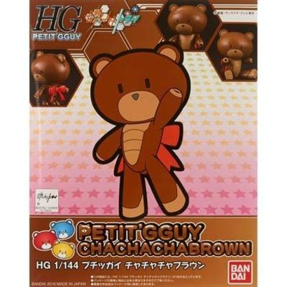 BANDAI MODEL KITS 207602 Build Fighters 1/144 Petit'gguy Cha Cha Brown