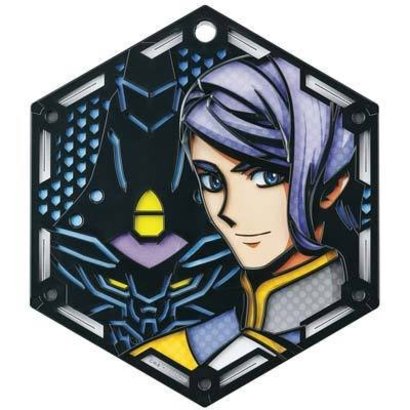 BANDAI MODEL KITS 205979 Character Stand Plate Gaelio Bauduin