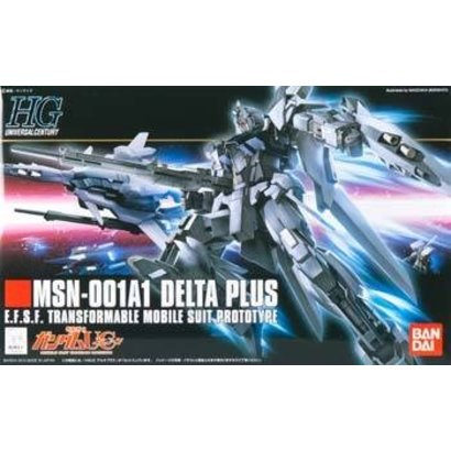 BANDAI MODEL KITS 164265 1/144 #115 MSN-001A1 Delta Plus Hi Grade Univ HG
