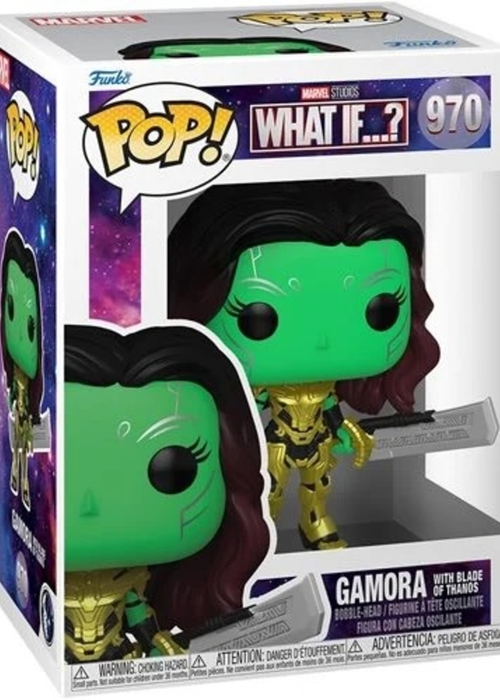 Funko Pop! 58651 Marvel's What If Gamora Blade of Thanos Pop! Vinyl Figure