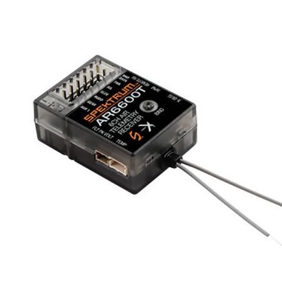 SPM - Spektrum AR6600T 6 Ch Air Integrated Telemetry Receiver