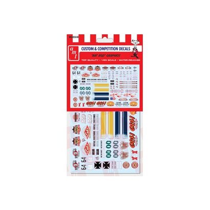 AMT - AMT Models MKA024 1/25 Rat Rod Graphics Decals