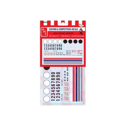 AMT - AMT Models MKA023 1/25 Road Racing Graphics Decals