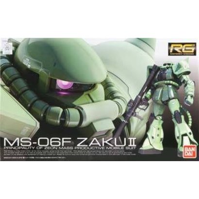 BANDAI MODEL KITS 170388 #4 MS-06F Zaku II RG 1/144