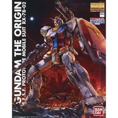 BANDAI MODEL KITS RX-78 02 Gundam "Gundam The Origin" Bandai MG