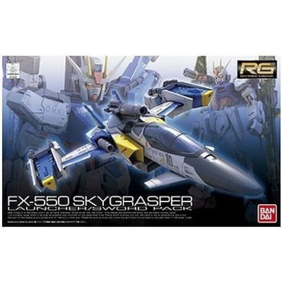 BANDAI MODEL KITS 175306 #6 SkyGrasper FX-550 with Launcher/Sword Pack RG 1/144