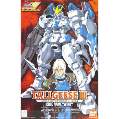 BANDAI MODEL KITS 057131 EW-03 TALLGEESE III, "Gundam Wing Endless Waltz", Bandai HG-EW 1/100
