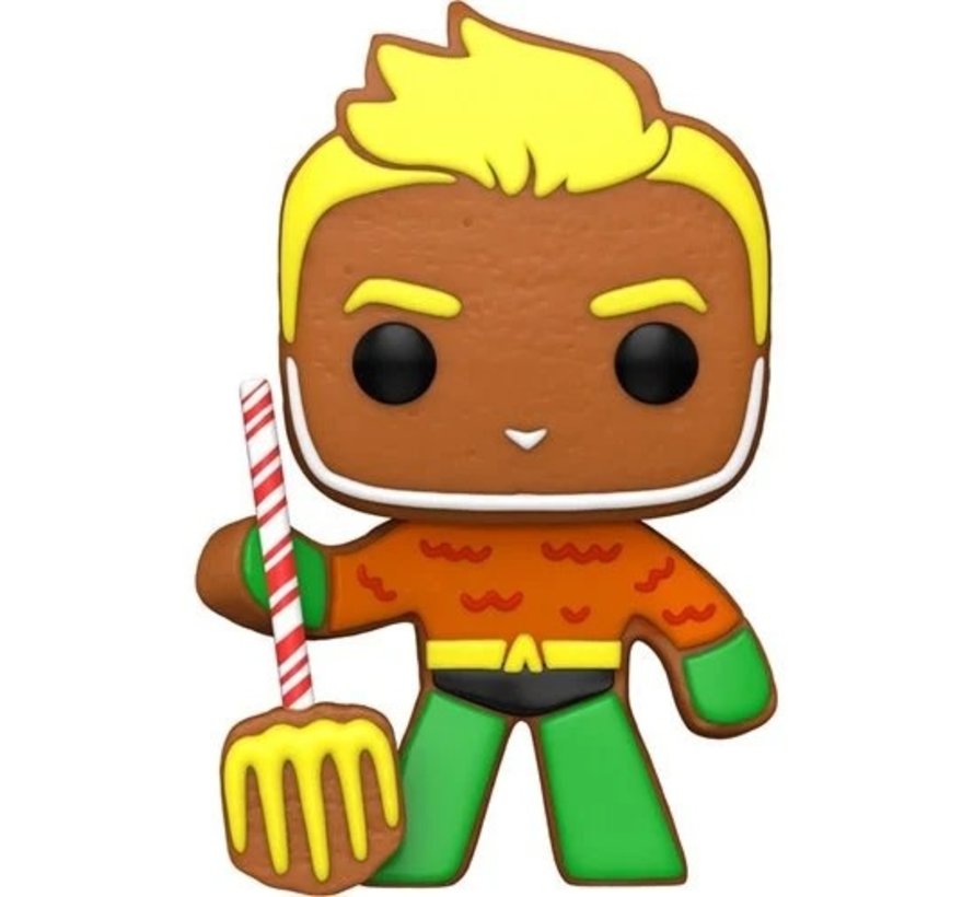 64321 DC Comics Super Heroes Gingerbread Aquaman Pop! Vinyl Figure