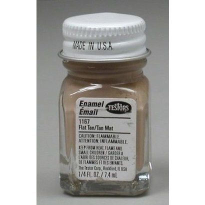 TES - Testors 1167TT Flat Tan 1/4 oz