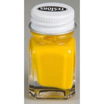 TES - Testors 1169TT Enamel .25 oz Flat Yellow