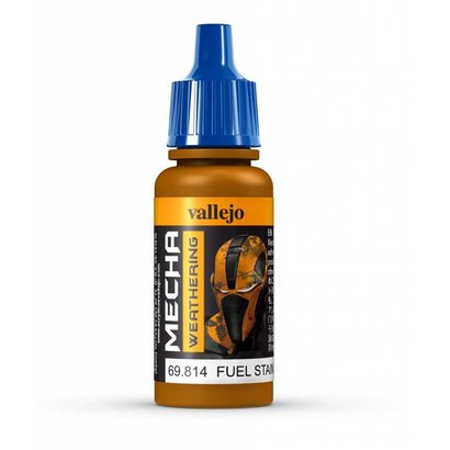 VLJ-VALLEJO ACRYLIC PAINTS 69814 Fuel Stains (Gloss) Mecha Color 17ml Bottle