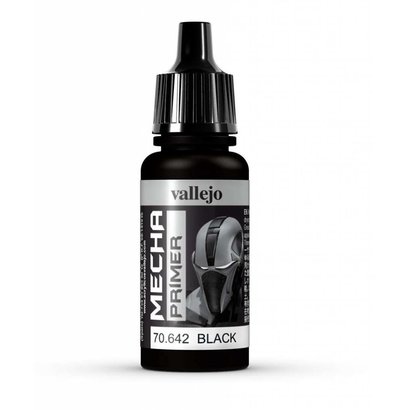 VLJ-VALLEJO ACRYLIC PAINTS 70642 Black Primer Mecha Color 17ml Bottle