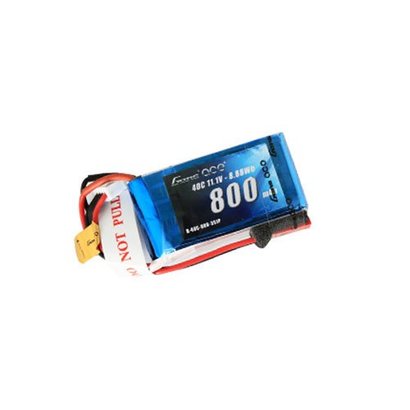Gens ace Gens ace 800mAh 11.1V 40C 3S1P Lipo Battery Pack with JST-SYP plug