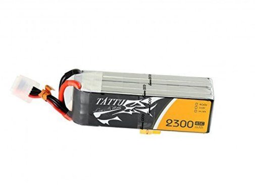 Tattu Tattu 2300mAh 45C 4S1P Lipo Battery Pack with XT60 plug