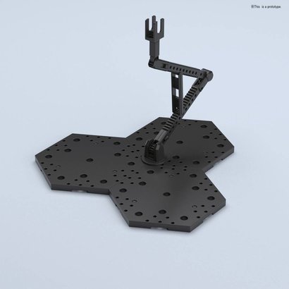 BANDAI MODEL KITS 223030 Black Action Base 4 - Bandai Action Base