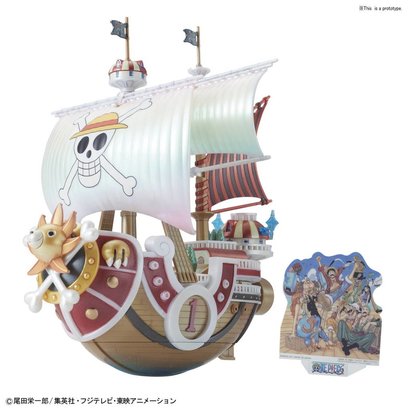 BANDAI MODEL KITS 219771 Thousand Sunny Memorial Color ver. "One Piece", Bandai One Piece Grand Ship Collection