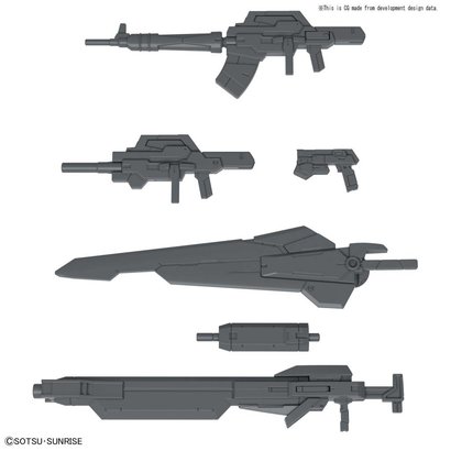 BANDAI MODEL KITS 220706 24th Century Weapons "Gundam Build Fighters", Bandai HGBC 1/144