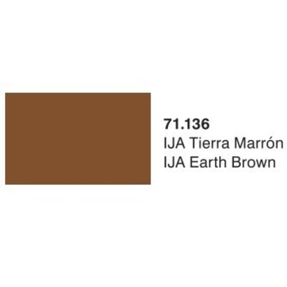 VLJ-VALLEJO ACRYLIC PAINTS 71136 - IJA EARTH BROWN 17ML