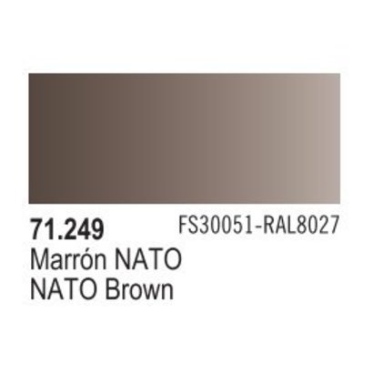 VLJ-VALLEJO ACRYLIC PAINTS 71249 - NATO BROWN 17ML