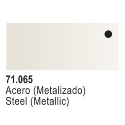 VLJ-VALLEJO ACRYLIC PAINTS 71065 - STEEL 17ML