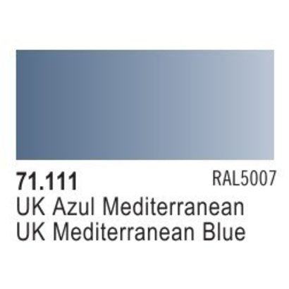 VLJ-VALLEJO ACRYLIC PAINTS 71111 - UK MEDITERRANEAN BLUE 17ML