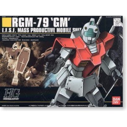 BANDAI MODEL KITS 101787 #20 RGM-79 GM "Mobile Suit Gundam" Bandai HGUC 1/144