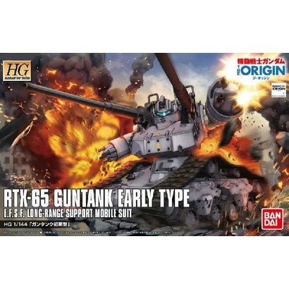 BANDAI MODEL KITS 196528 RTX-65 Guntank Early Type Gundam The Origin #002 HG
