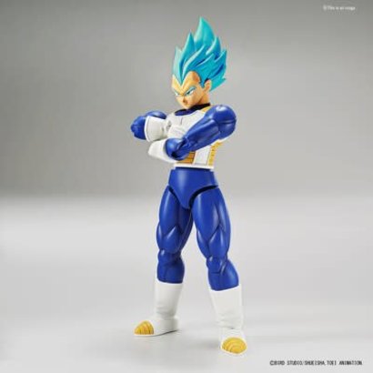 BANDAI MODEL KITS 219766 Super Saiyan God Super Saiyan Vegeta "Dragon Ball Super", Bandai Figure-Rise Standard