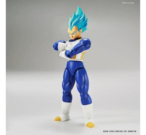 BANDAI MODEL KITS 219766 Super Saiyan God Super Saiyan Vegeta "Dragon Ball Super", Bandai Figure-Rise Standard