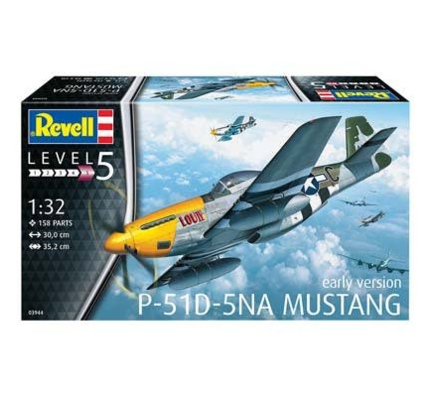 03944 P-51D Mustang 1/32  Model Kit