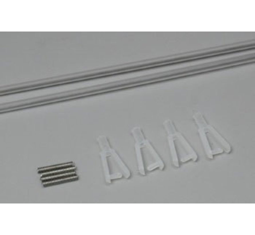 Du-Bro 231 Strip Aileron Linkage Hook-Up 1/2A Du-Bro 231 Strip Aileron Linkage Hook-Up 1/2A
