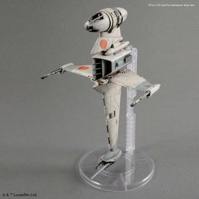 BANDAI MODEL KITS 230456 B-Wing Starfighter "Star Wars", Bandai Star Wars 1/72 Plastic Model