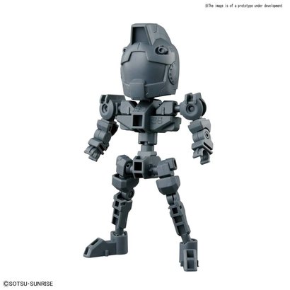 BANDAI MODEL KITS 230354 Cross Silhouette Frame Gray "SD Gundam", Bandai SDCS Gundam