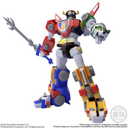 Bandai Shokugan 28916 Voltron Voltron , Bandai Super Mini Pla