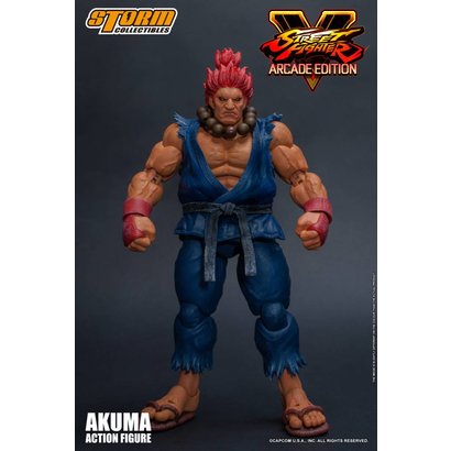 Storm Collectibles 87060 Akuma (Nostalgia Costume) "Street Fighter V", Storm Collectibles 1/12 Action Figure