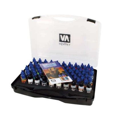 VLJ-VALLEJO ACRYLIC PAINTS 69990 Vallejo - Mecha Color Paint Set in Case