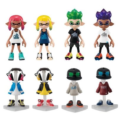 BANDAI MODEL KITS 19027 Splatoon 2 Vol. 1 "Splatoon 2" Bandai Gear Collection
