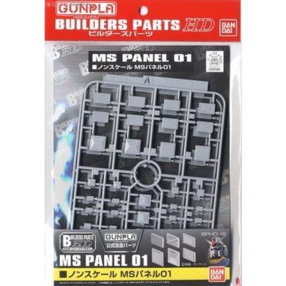 BANDAI MODEL KITS 181586 Ms Panel 01 Builder Parts
