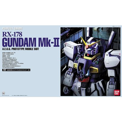 BANDAI MODEL KITS 106047 1/60 RX-178 GUNDAM Mk-II AEUG PG (Zeta Gundam Series)