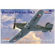 Dora Wings - DWN 1/72 Percival Proctor Mk.I In Czechoslovak Service