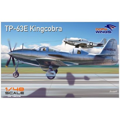 Dora Wings - DWN 48003 Dora Wings 1/48 TP-63E King Cobra Two-Seater Aircraft (New Tool)