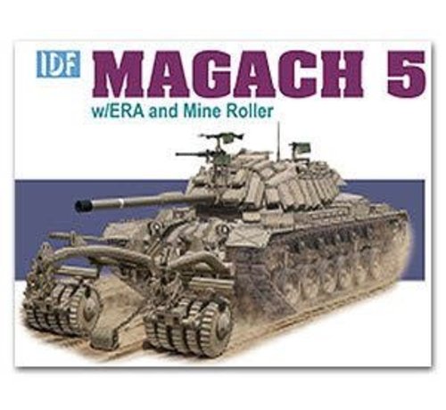 DML3618 IDF Magach 5 w/ ERA and Mine Roller 1/35